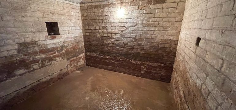 water flooding a basement